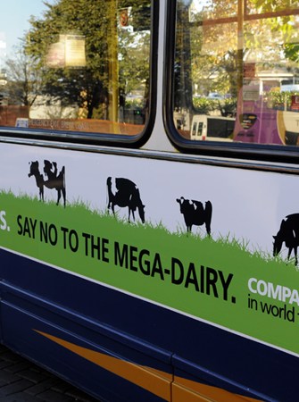 Nocton Bus Advertisement
