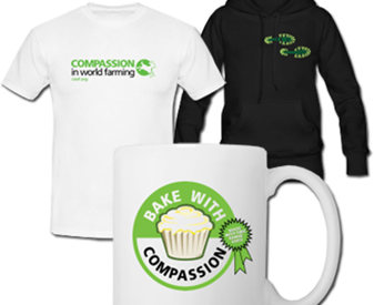 Compassion mug and clothing