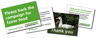 Fairer food cards