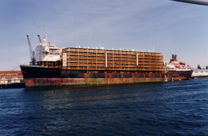Long distance transport ship