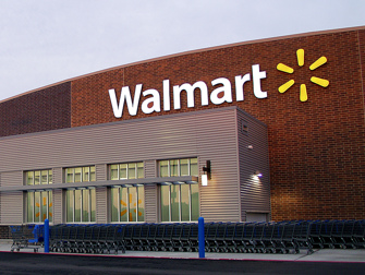A Walmart store exterior