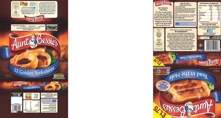 Aunt Bessies Yorkshire puddings