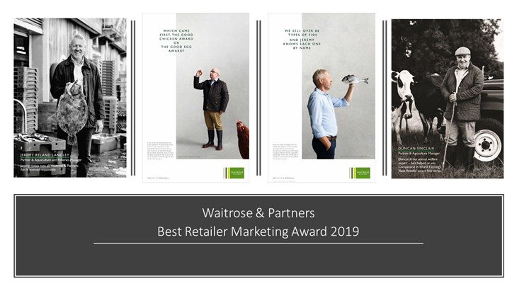 Waitrose Best Retailer Marketing Award 2019