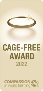cage free award logo