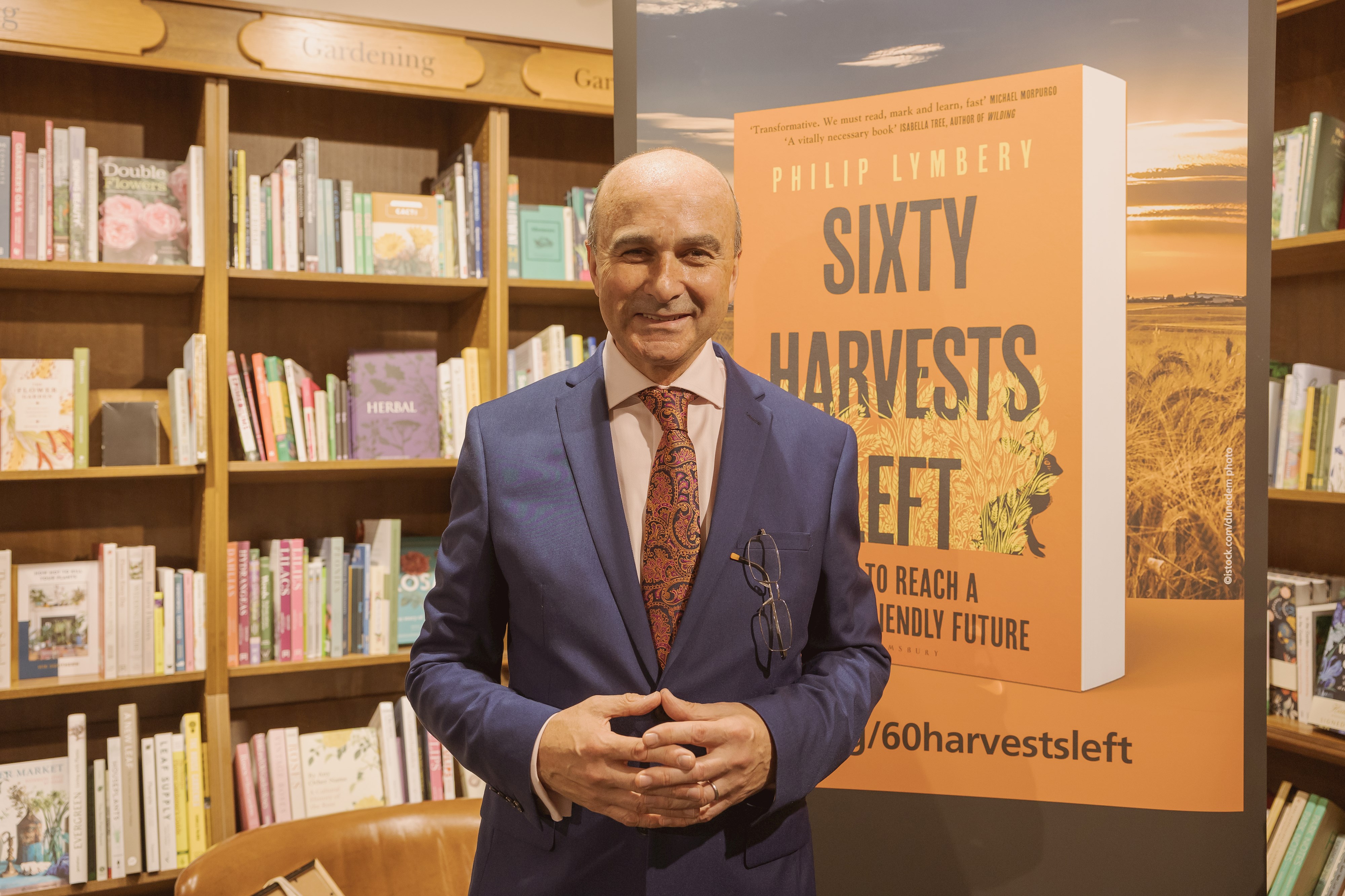 Sixty Harvests Left: Paperback launched